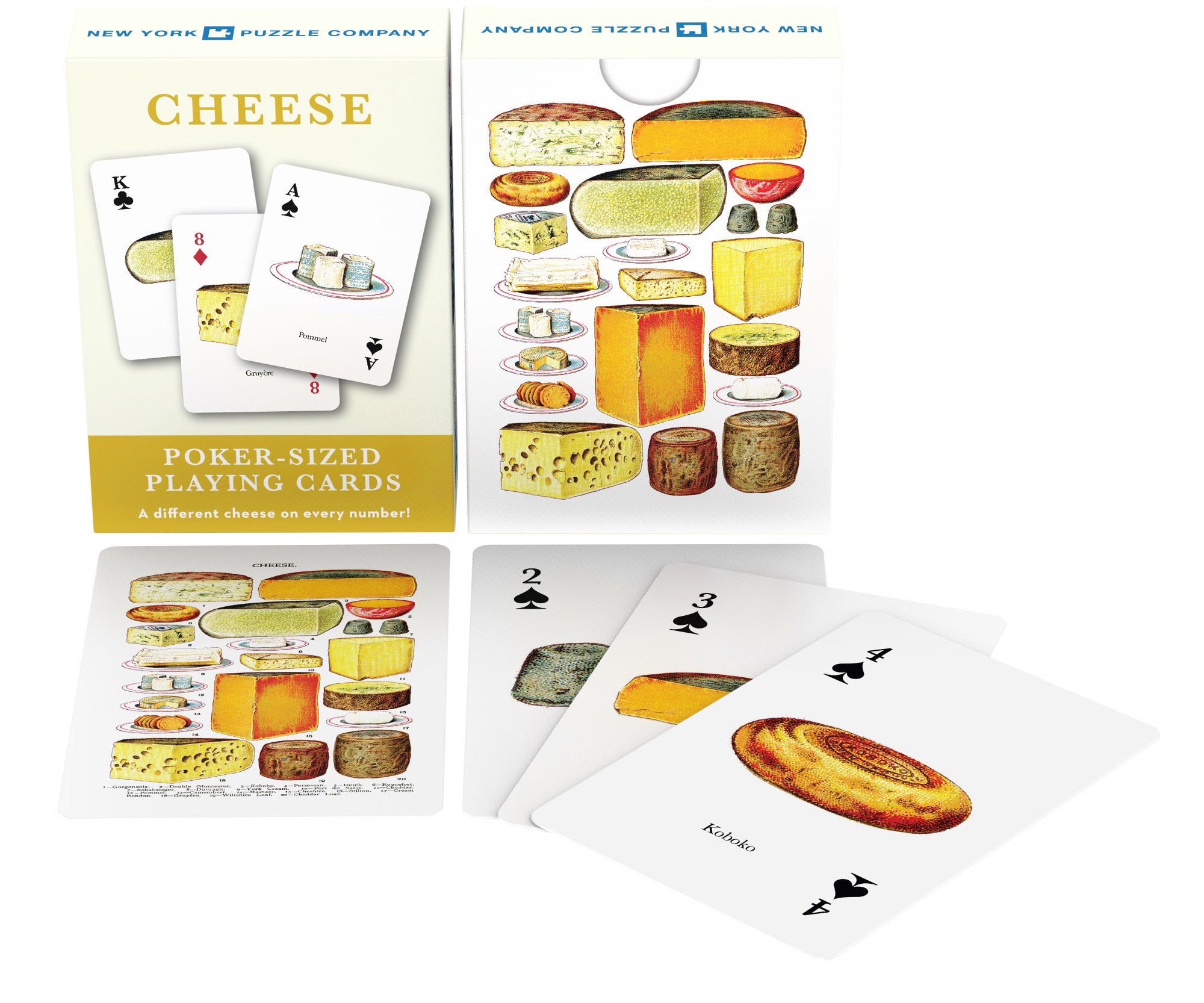 Cheese Playing Cards Image 1