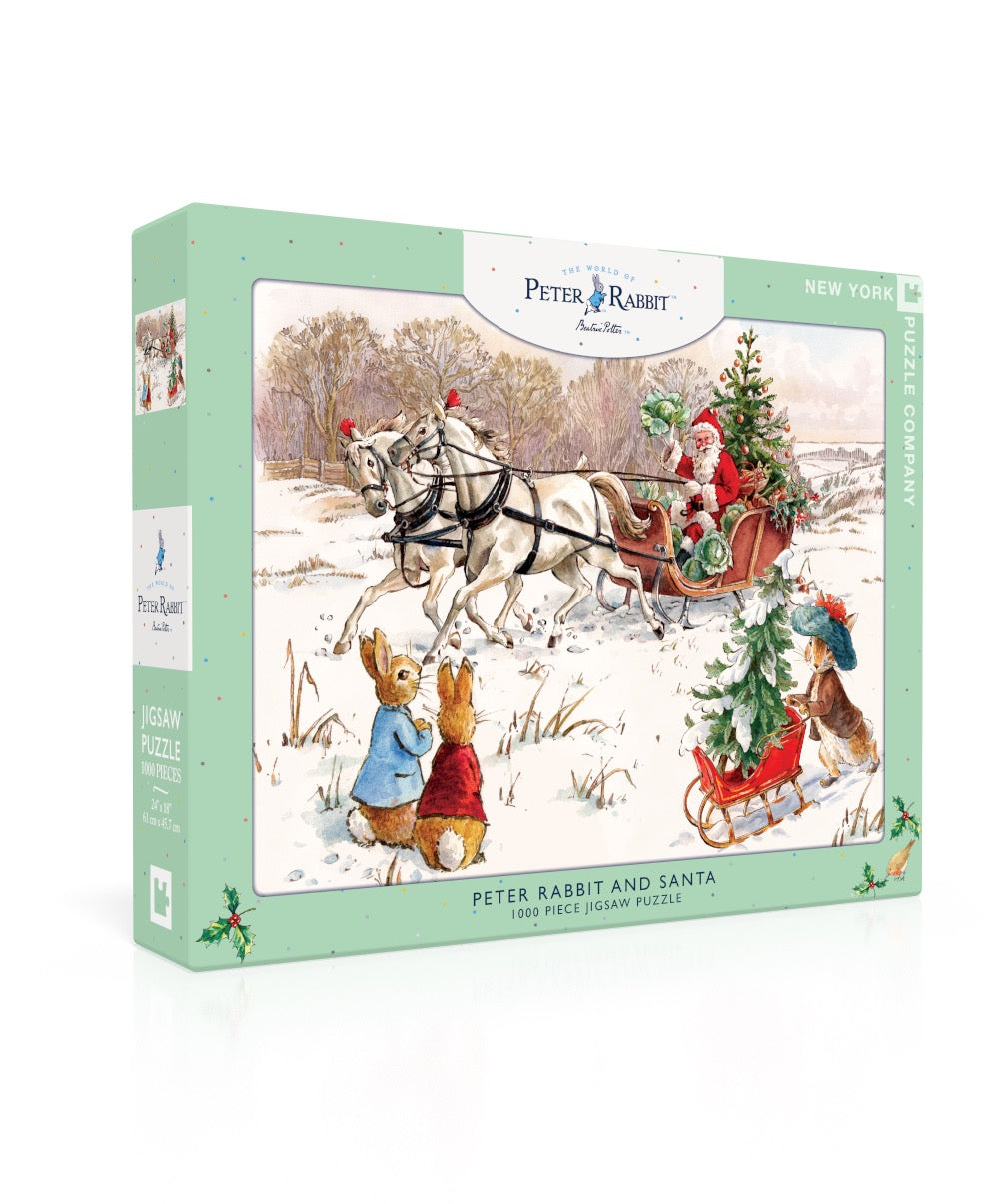 Peter Rabbit and Santa Image 1