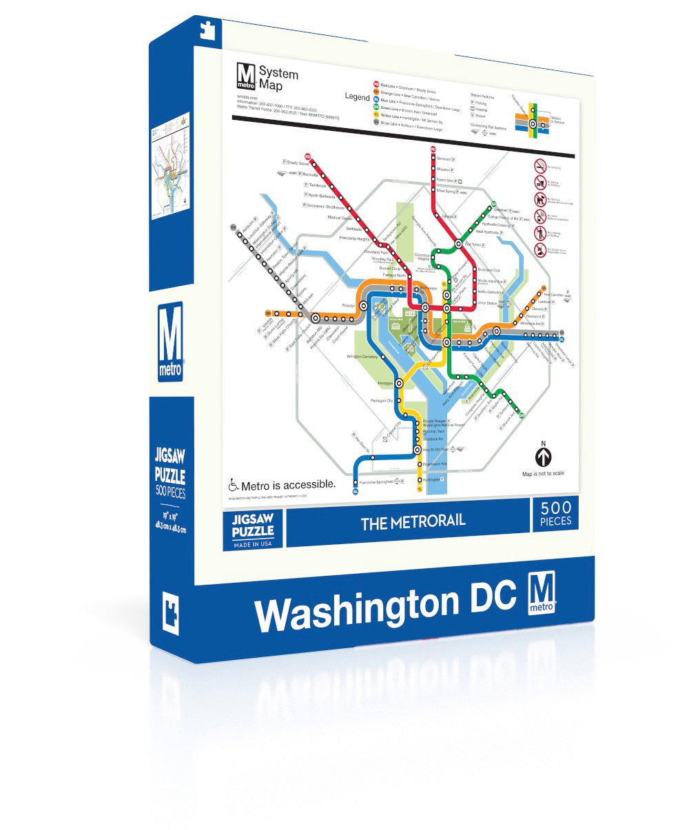 DC Metro Map Image 1