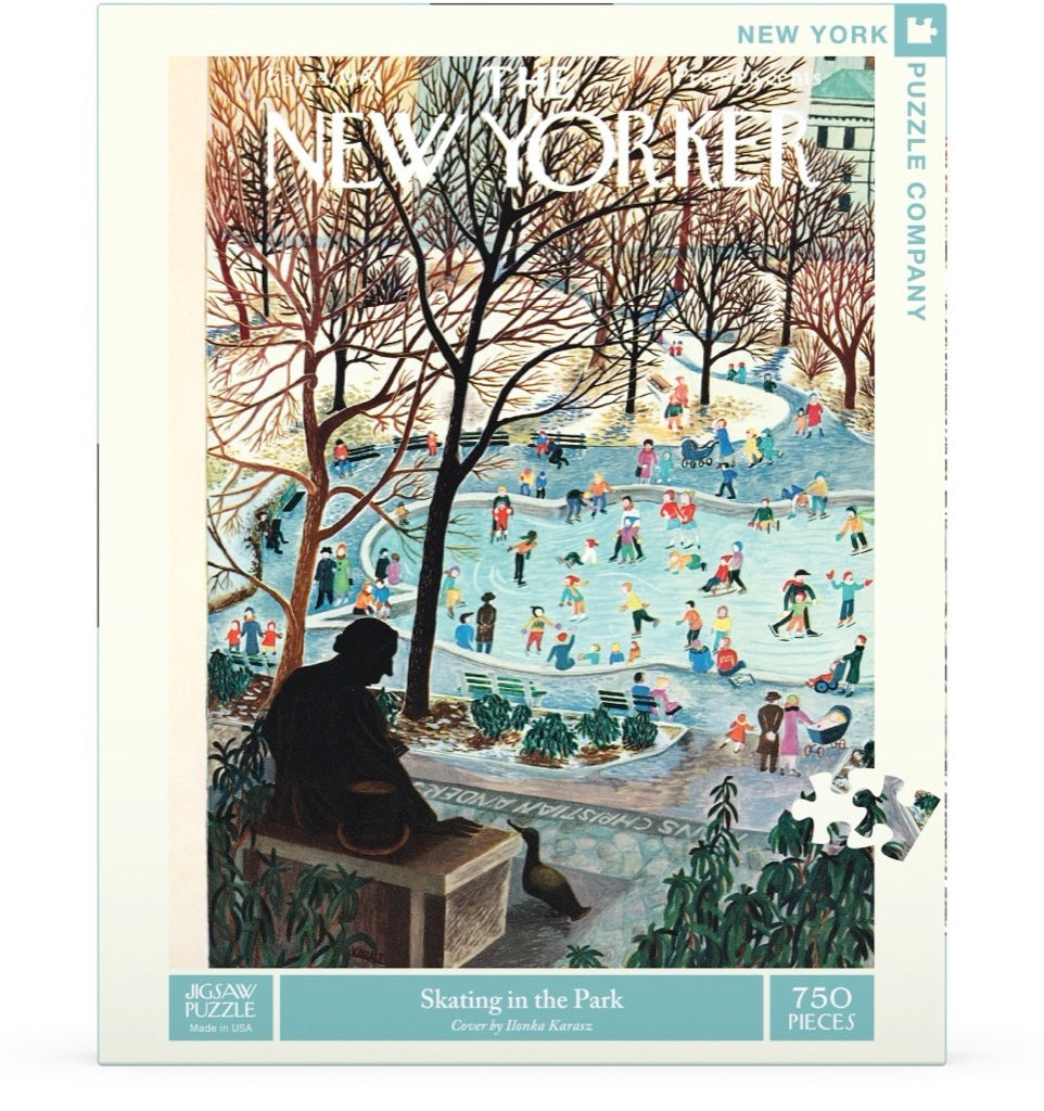 Skating in the Park - 750 Piece Jigsaw Puzzle