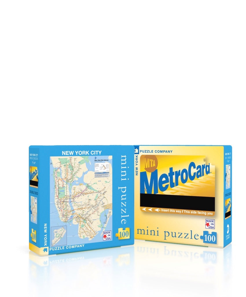 New York Subway Map Mini