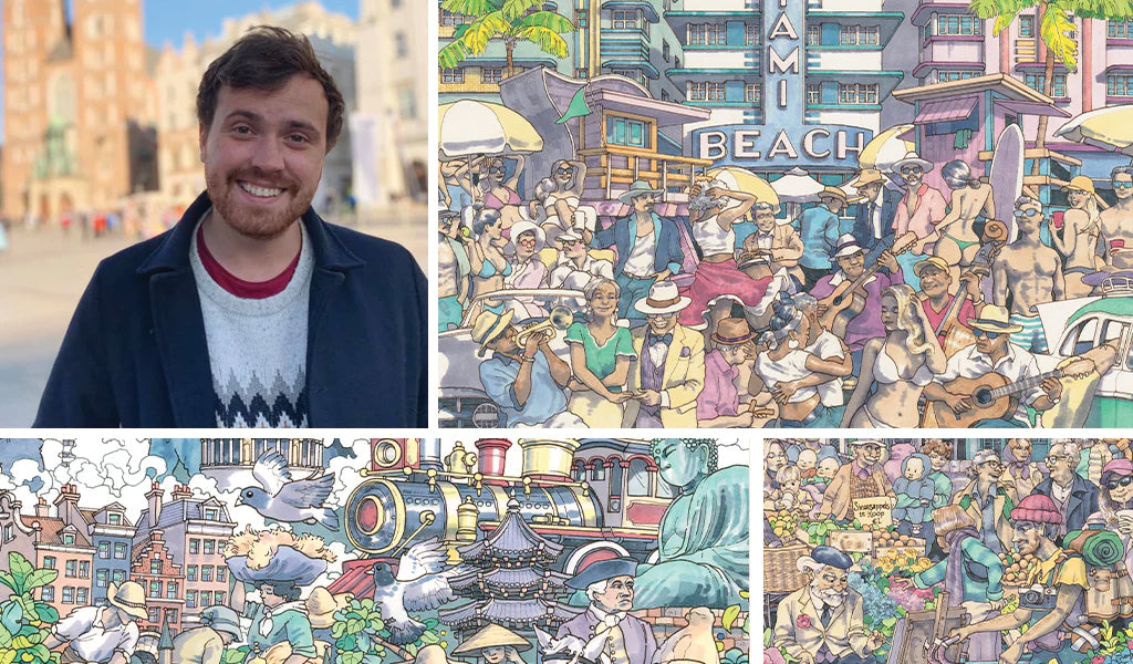 Maxwell Tilse Illustration x New York Puzzle Company