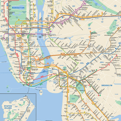 Transit Travel Map Puzzles