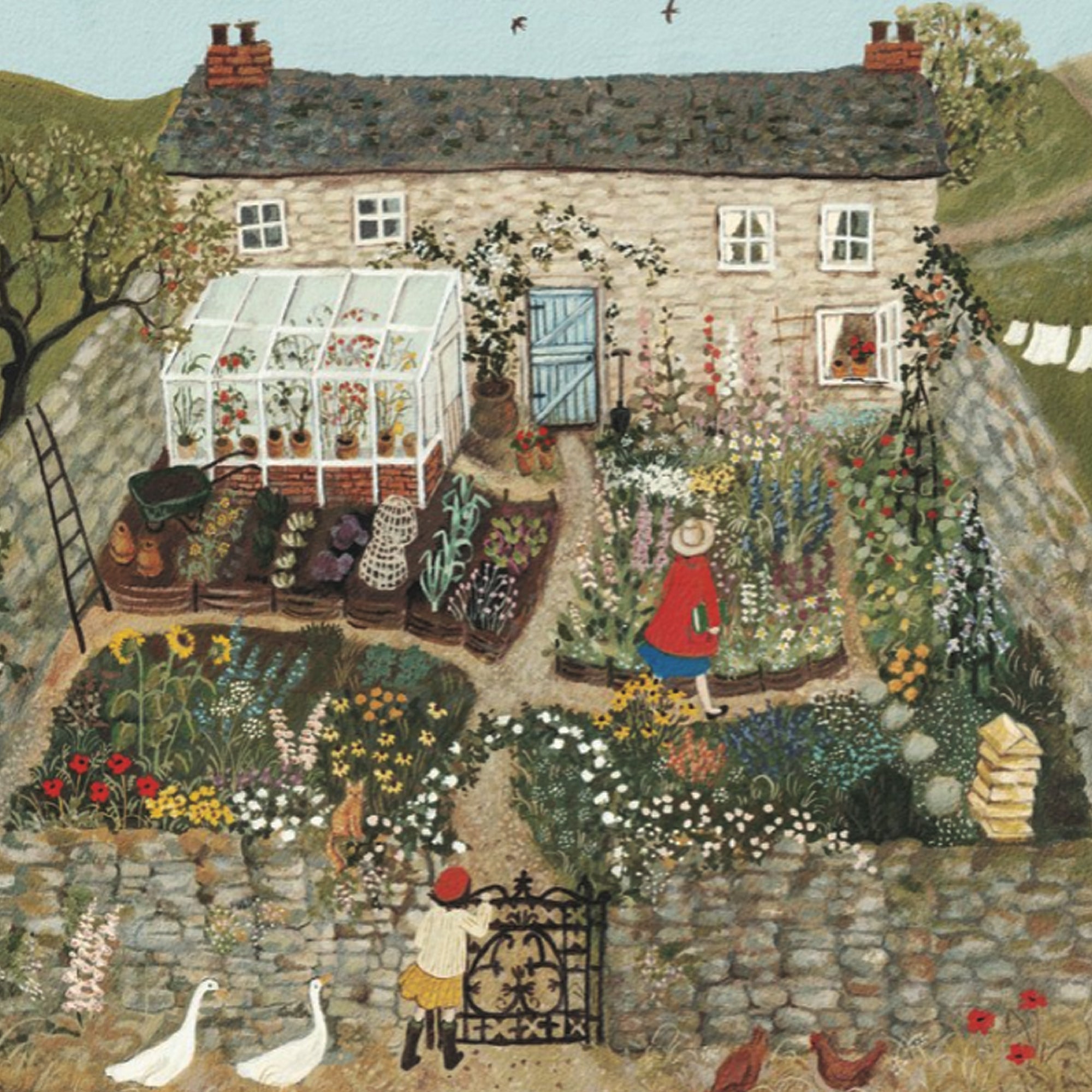 Loré Pemberton Walled Garden Jigsaw Puzzle Image