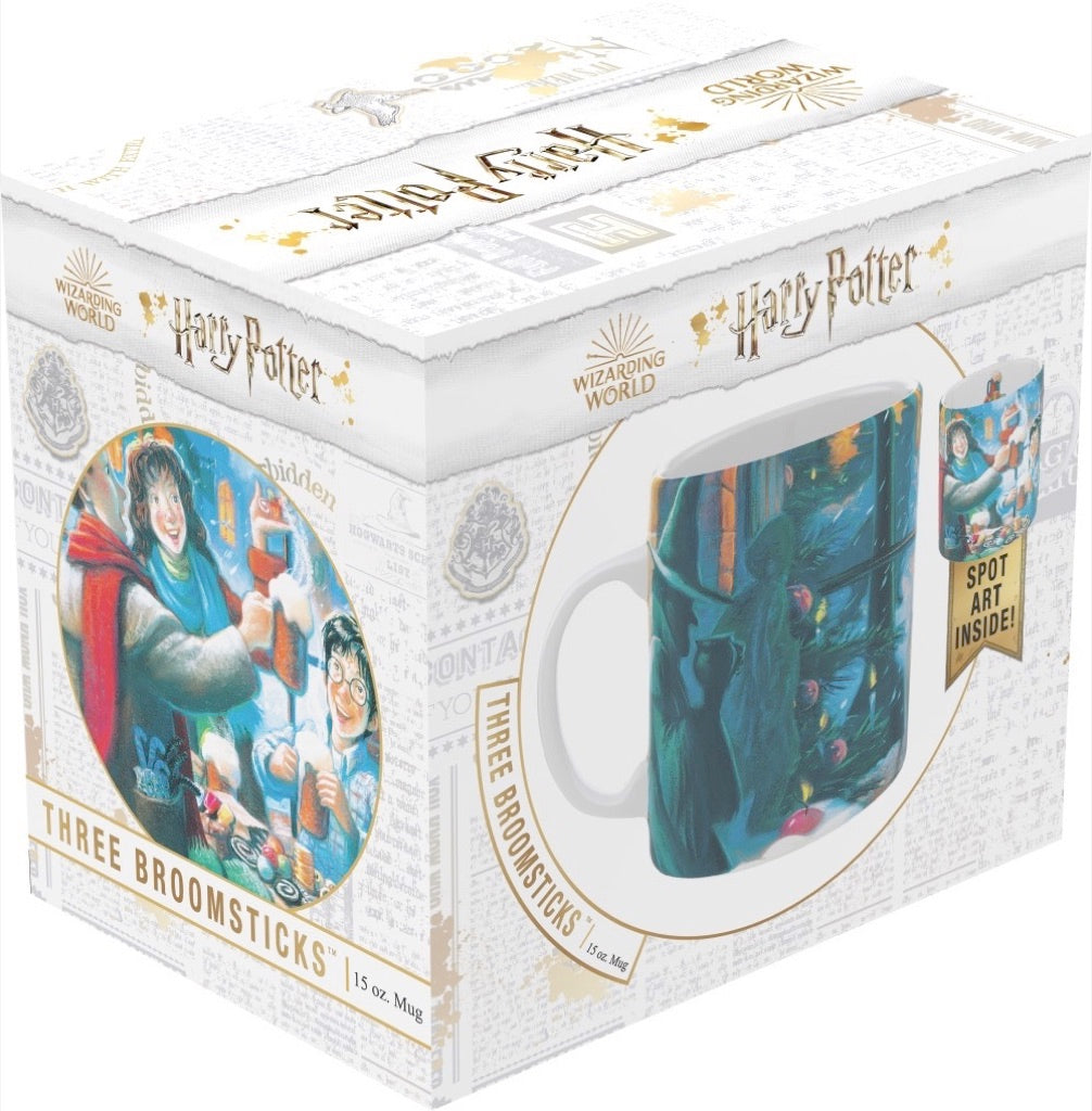 Three Broomsticks Mug Image 2