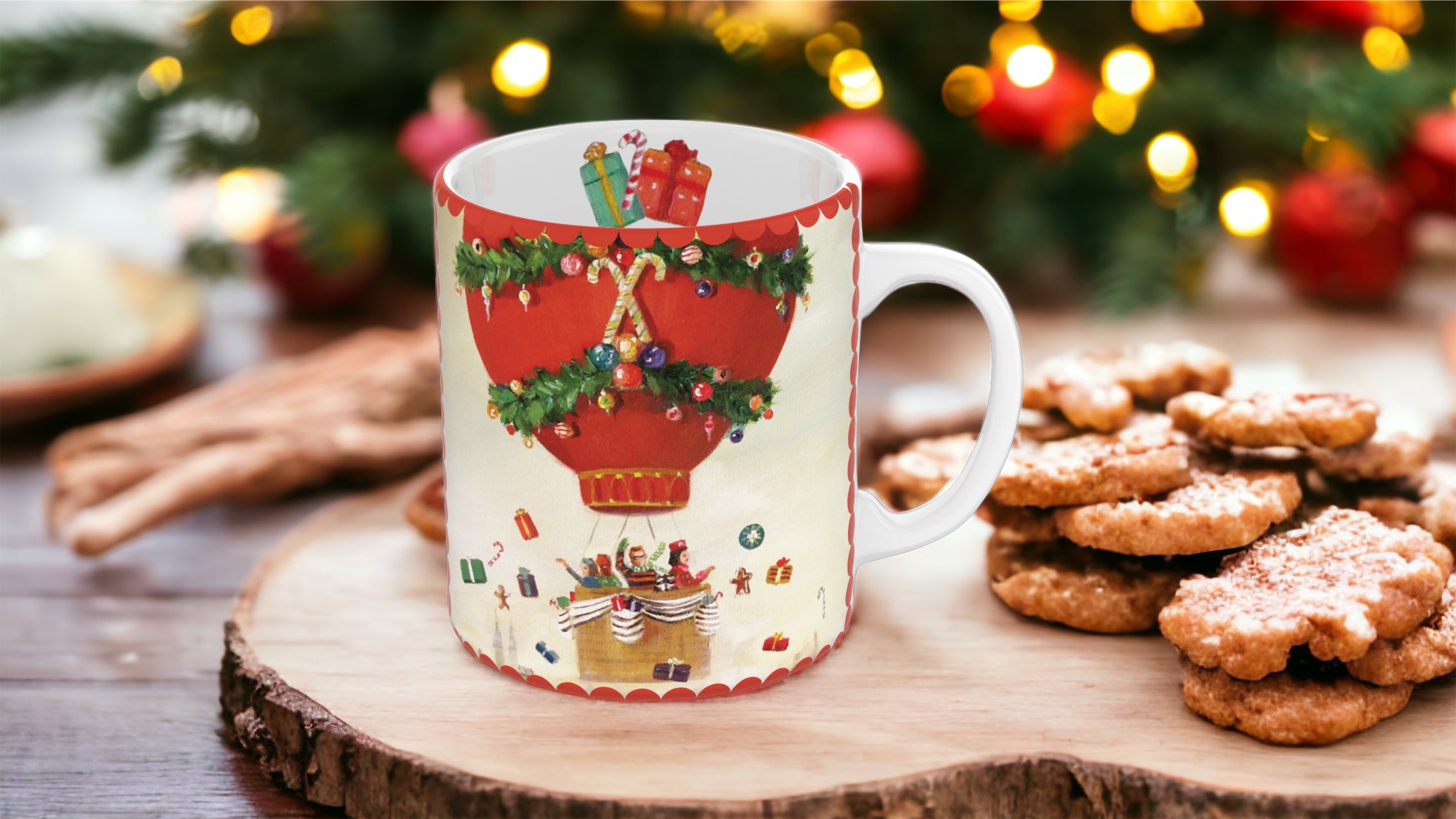 Christmas Greetings Mug Image 4