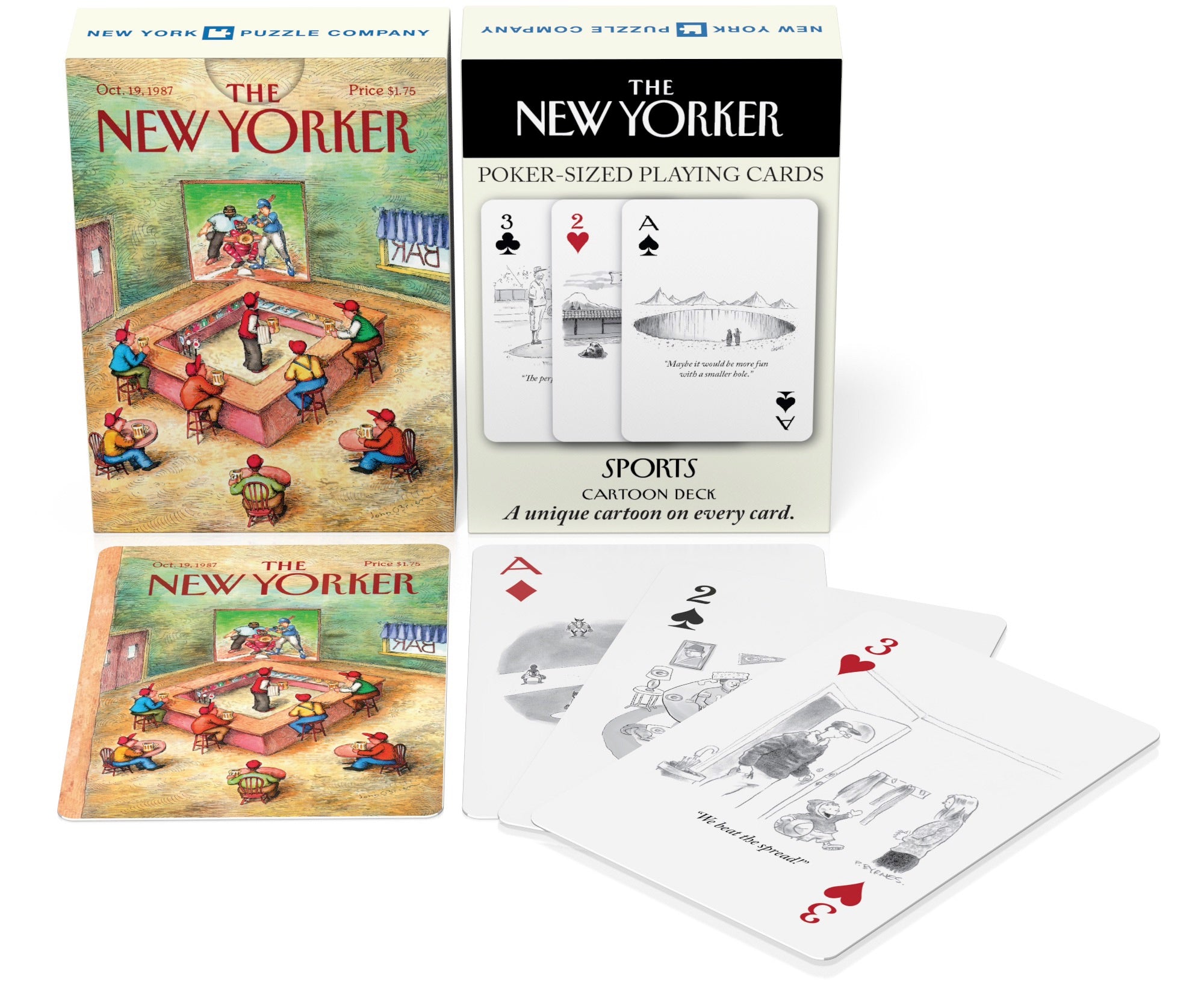 Sports Cartoons Playing Cards Image 1