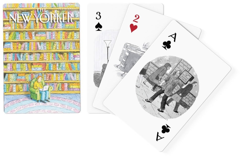 Book Lover Cartoons Playing Cards Image 3
