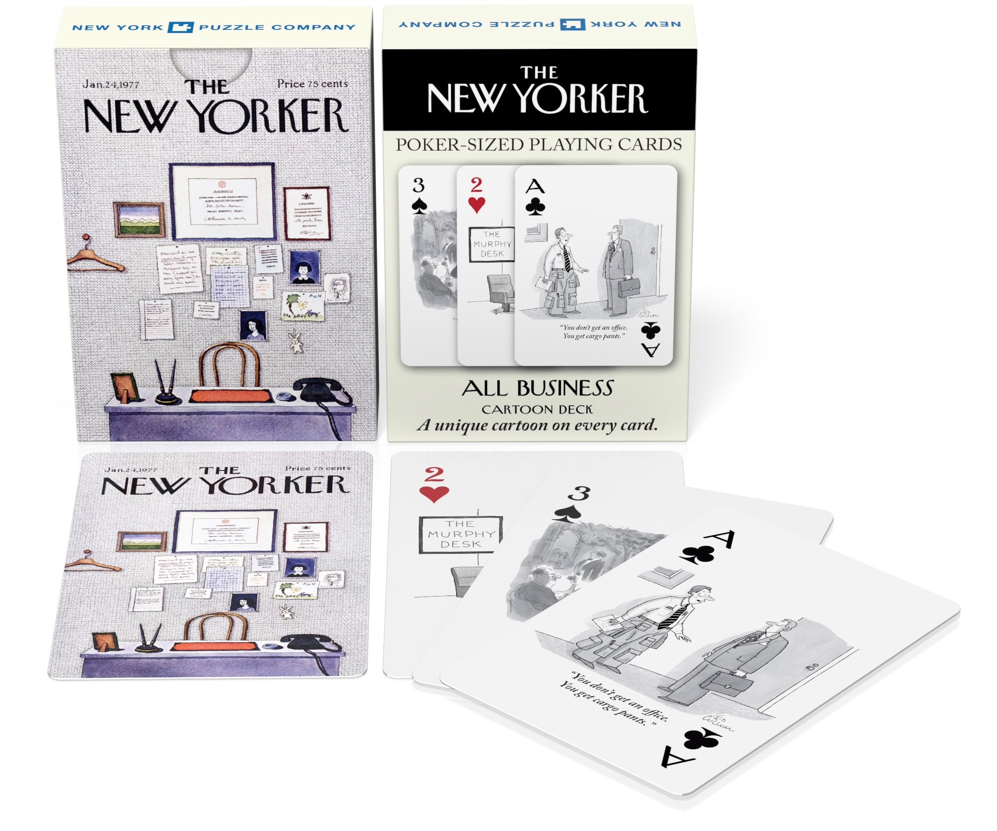 Business and Office Cartoons Playing Cards Image 1