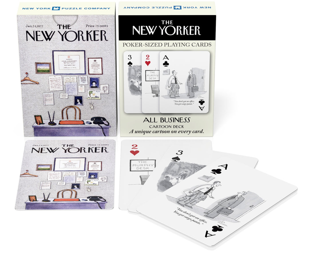 Business and Office Cartoons Playing Cards Image 1