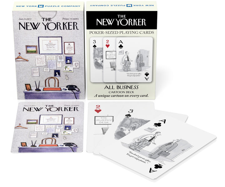 Business and Office Cartoons Playing Cards Image 1