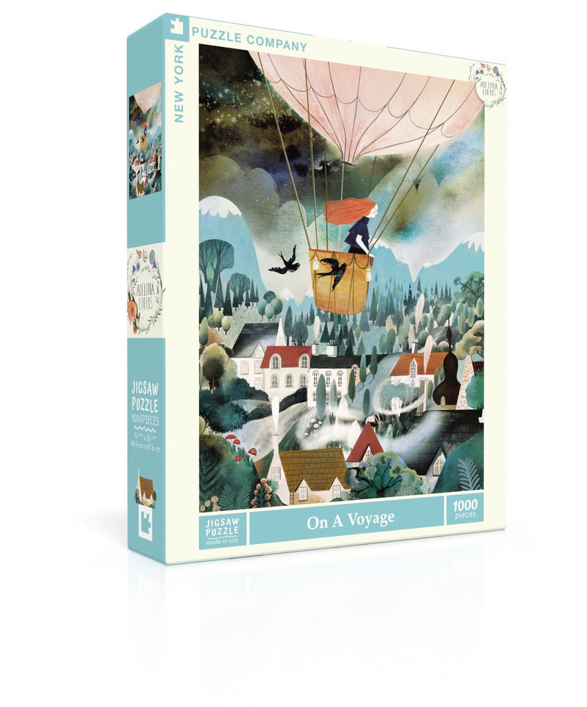 On a Voyage - 1000 Piece Adelina Lirius Jigsaw Puzzle – New York