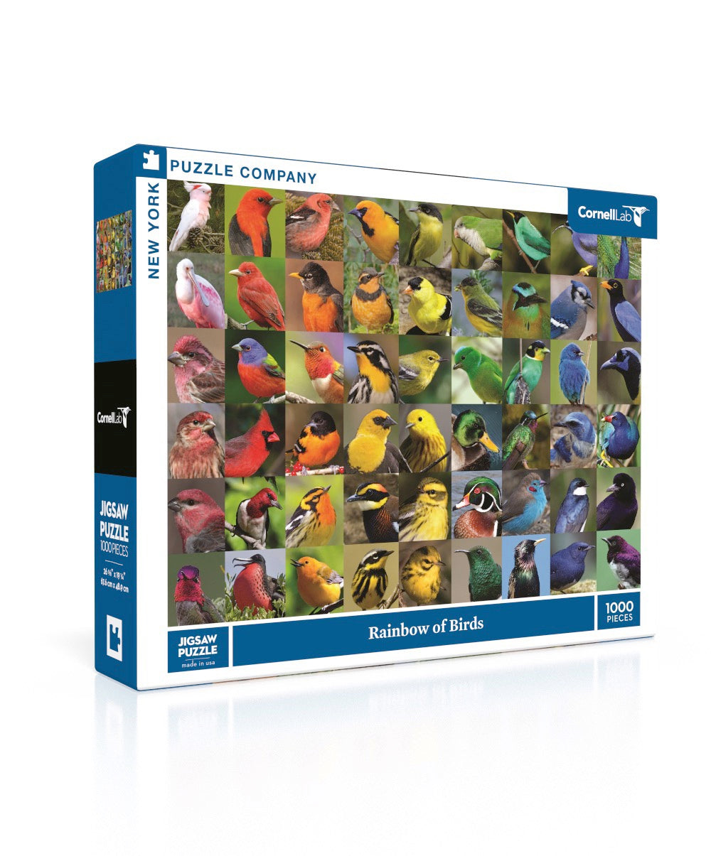 thumbnail image 2 of Birds Jigsaw Puzzle 300 Pieces - Chubby Snow Owl, Penguin, Peacock Design For Kids & Adults, 13.8x19.7 Inches 2 of 9