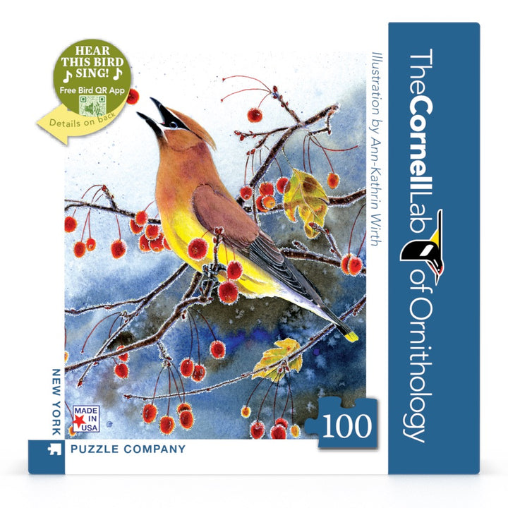 Cedar Waxwing Mini Image 2