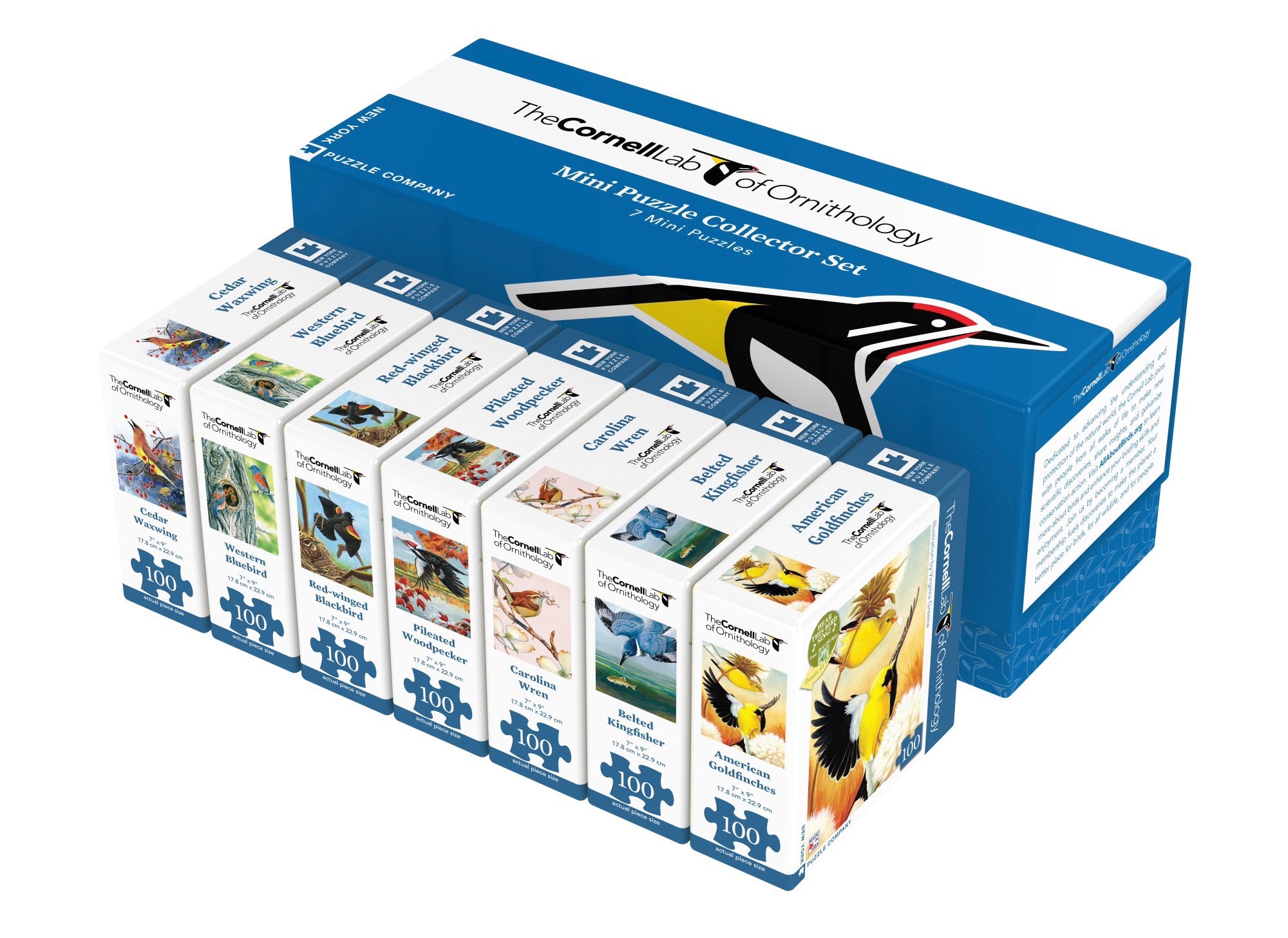 Cornell Birds Mini Puzzle Collector's Set Image 1