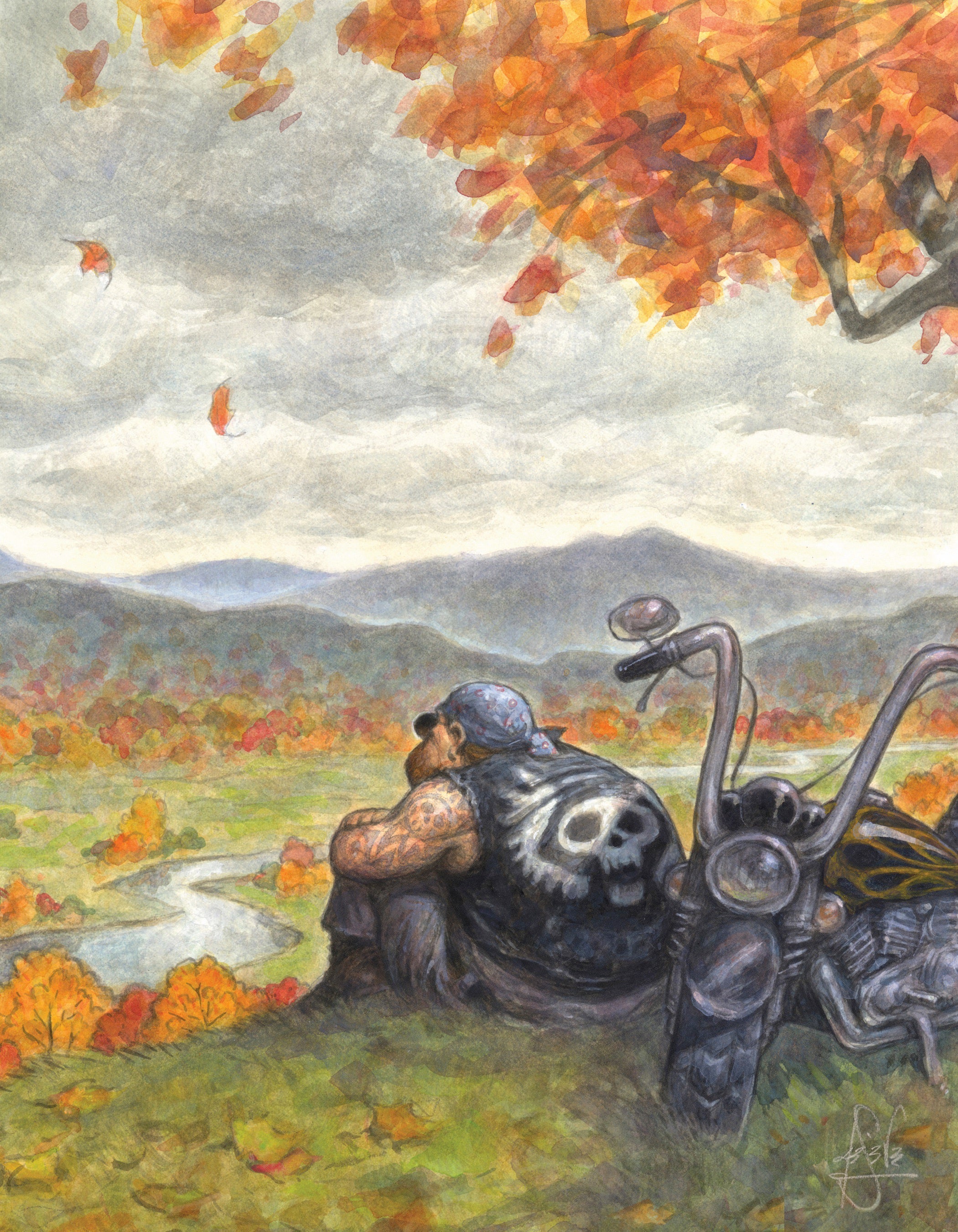 Fall and Angel Mini Image 3