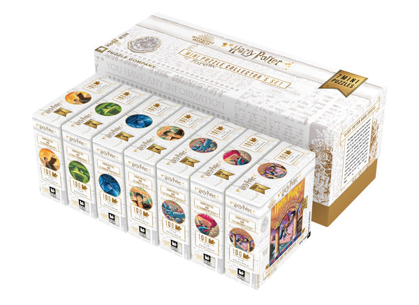 Harry Potter Mini Puzzle Collector's Set - Set of 7 Mini Puzzles