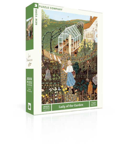 Lady of the Garden - 750 Piece Loré Pemberton Jigsaw Puzzle – New