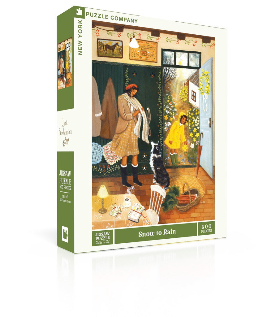 Snow to Rain - 500 Piece Loré Pemberton Jigsaw Puzzle – New York