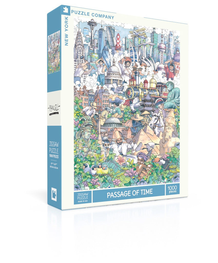 Passage of Time - 1000 Piece Max Tilse Jigsaw Puzzle – New York