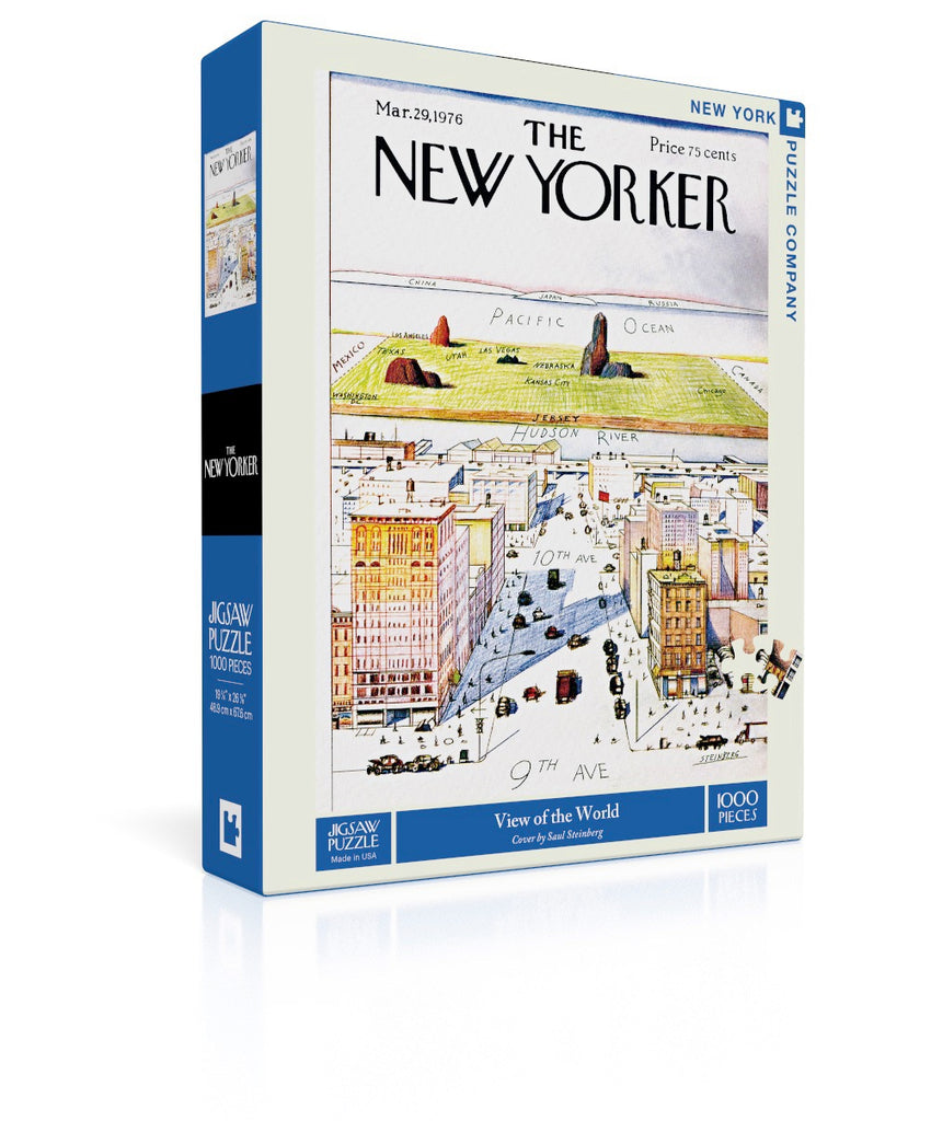 View of the World - 1000 Piece New Yorker Jigsaw Puzzle – New York