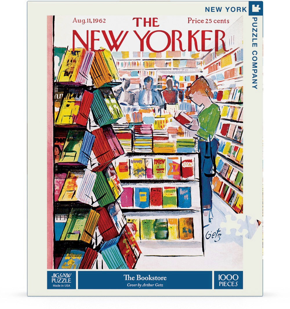 The Bookstore - 1000 Piece New Yorker Jigsaw Puzzle – New York Puzzle ...