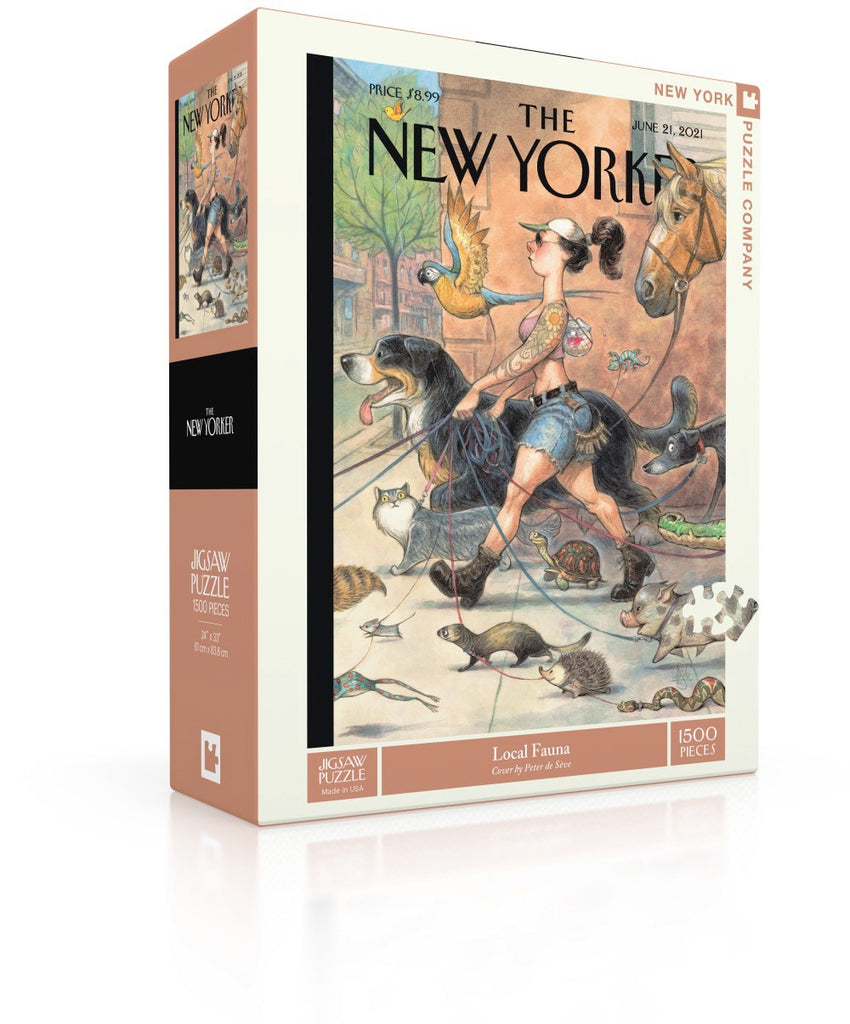 ☆【未使用】New Yorker パズル 1500 Piece 動物達☆