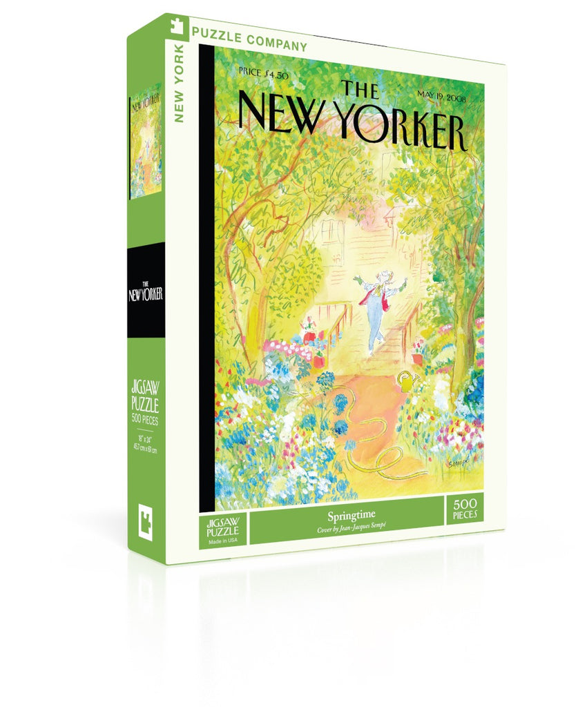 Springtime - 500 Piece New Yorker Jigsaw Puzzle – New York Puzzle
