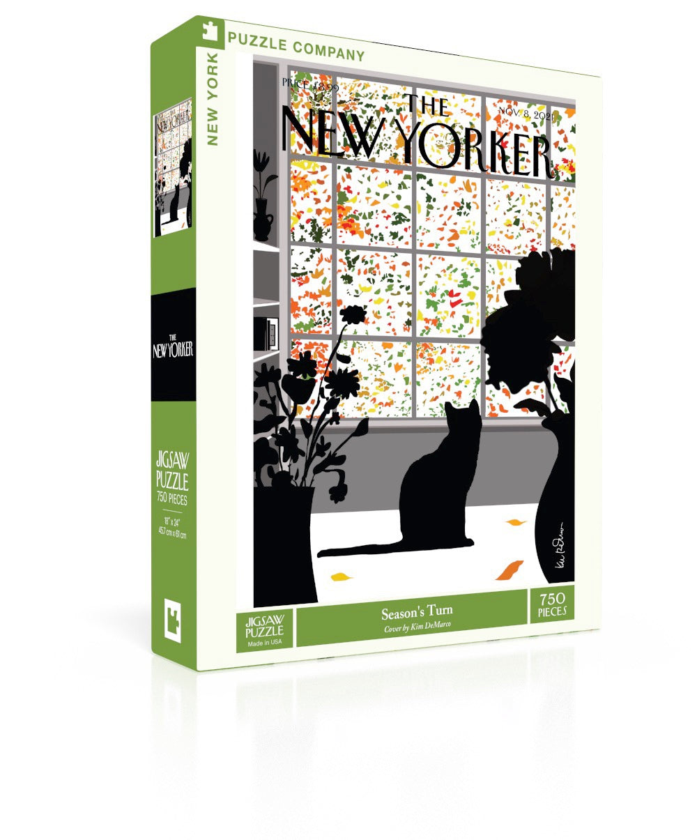 ★【新品】New Yorker パズル 500 Piece 居眠り猫★ Amazon.co.jp: New York Puzzle Company - New Yorker Cat Walk