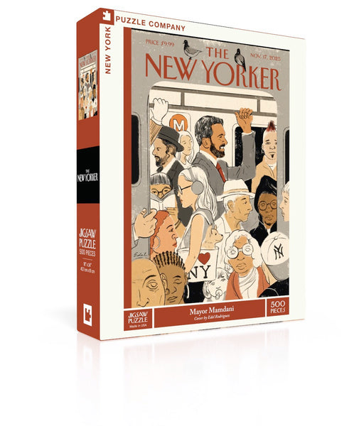 Mayor Mamdani - 500 Piece New Yorker Jigsaw Puzzle – New York