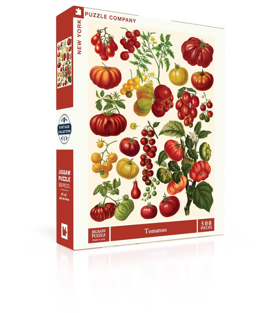 Tomatoes - 500 Piece Vintage Images Jigsaw Puzzle – New York