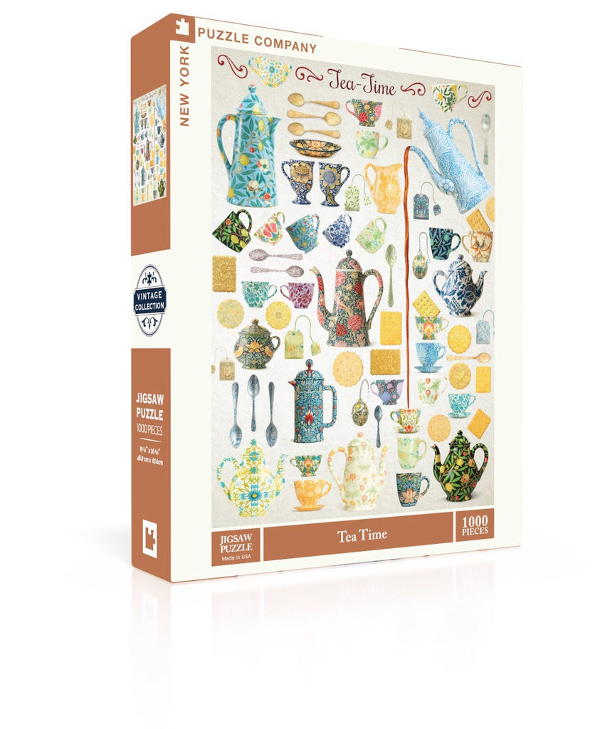 Tea Time - 1000 Piece Vintage Images Jigsaw Puzzle – New York