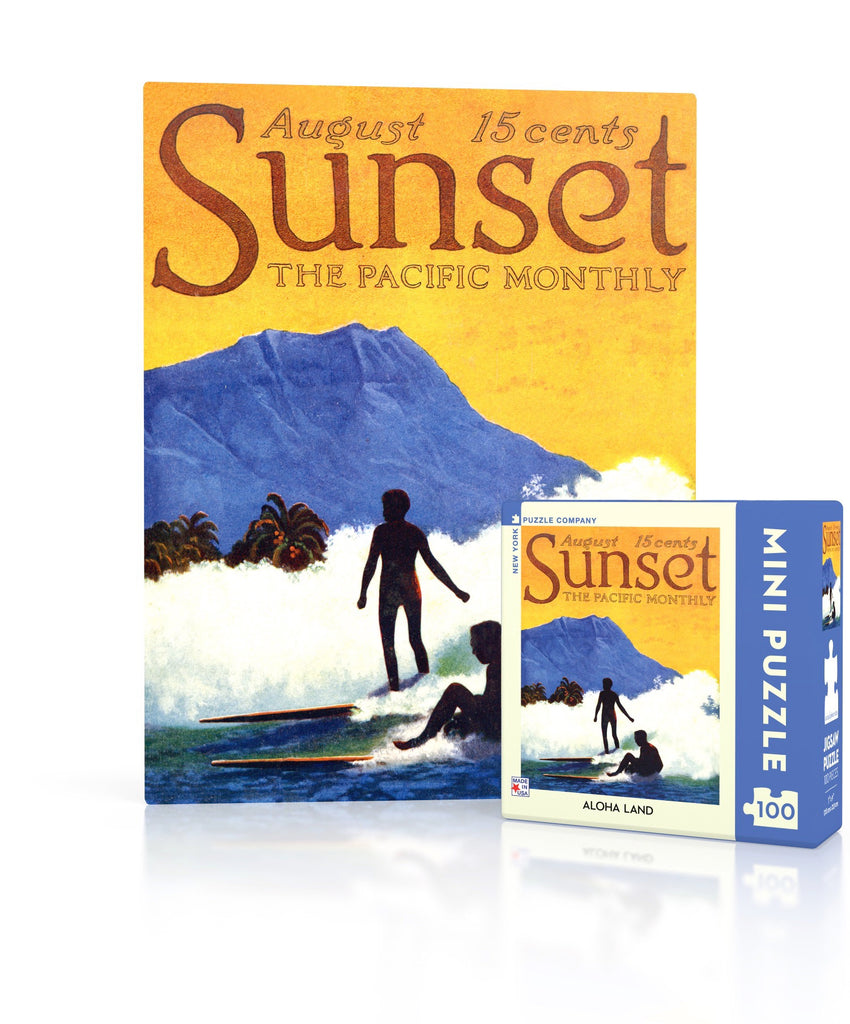 Aloha Land Mini - 100 Piece Sunset Magazine Mini Puzzle – New York