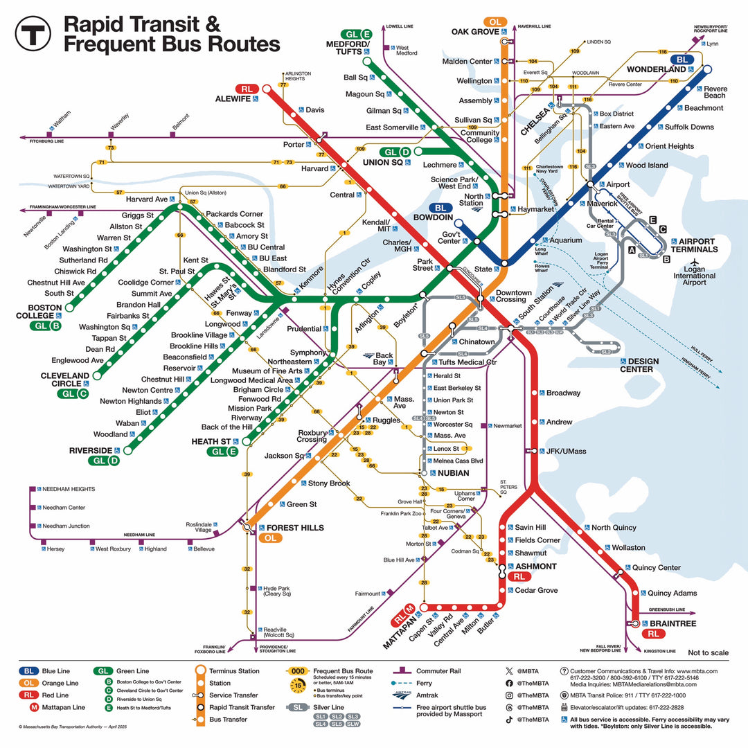 Boston T Map Mini Image 3