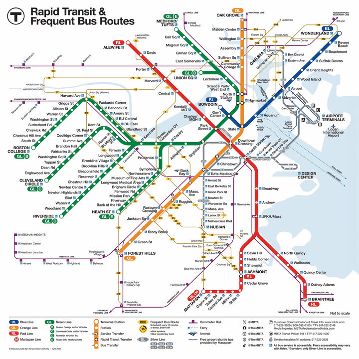Boston T Map Mini Image 3