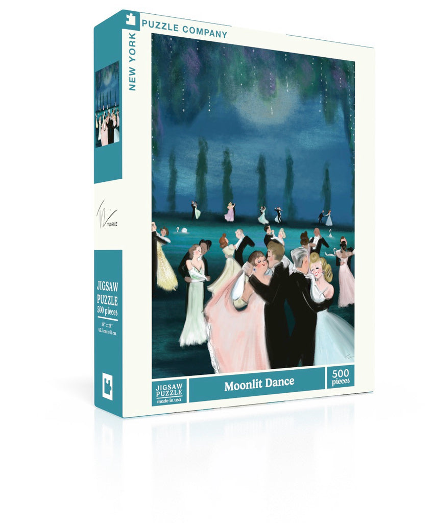 Moonlit Dance - 500 Piece Tug Rice Jigsaw Puzzle – New York Puzzle