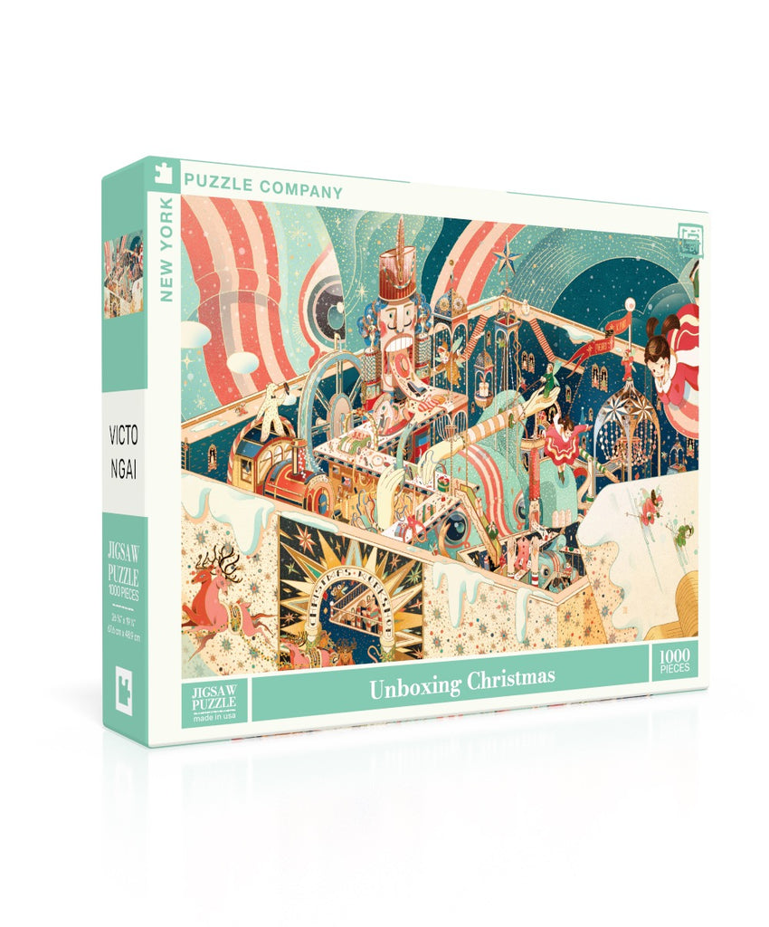 Unboxing Christmas - 1000 Piece Victo Ngai Jigsaw Puzzle – New