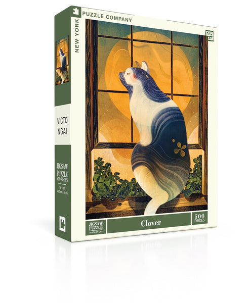 Clover - 500 Piece Victo Ngai Jigsaw Puzzle – New York Puzzle Company