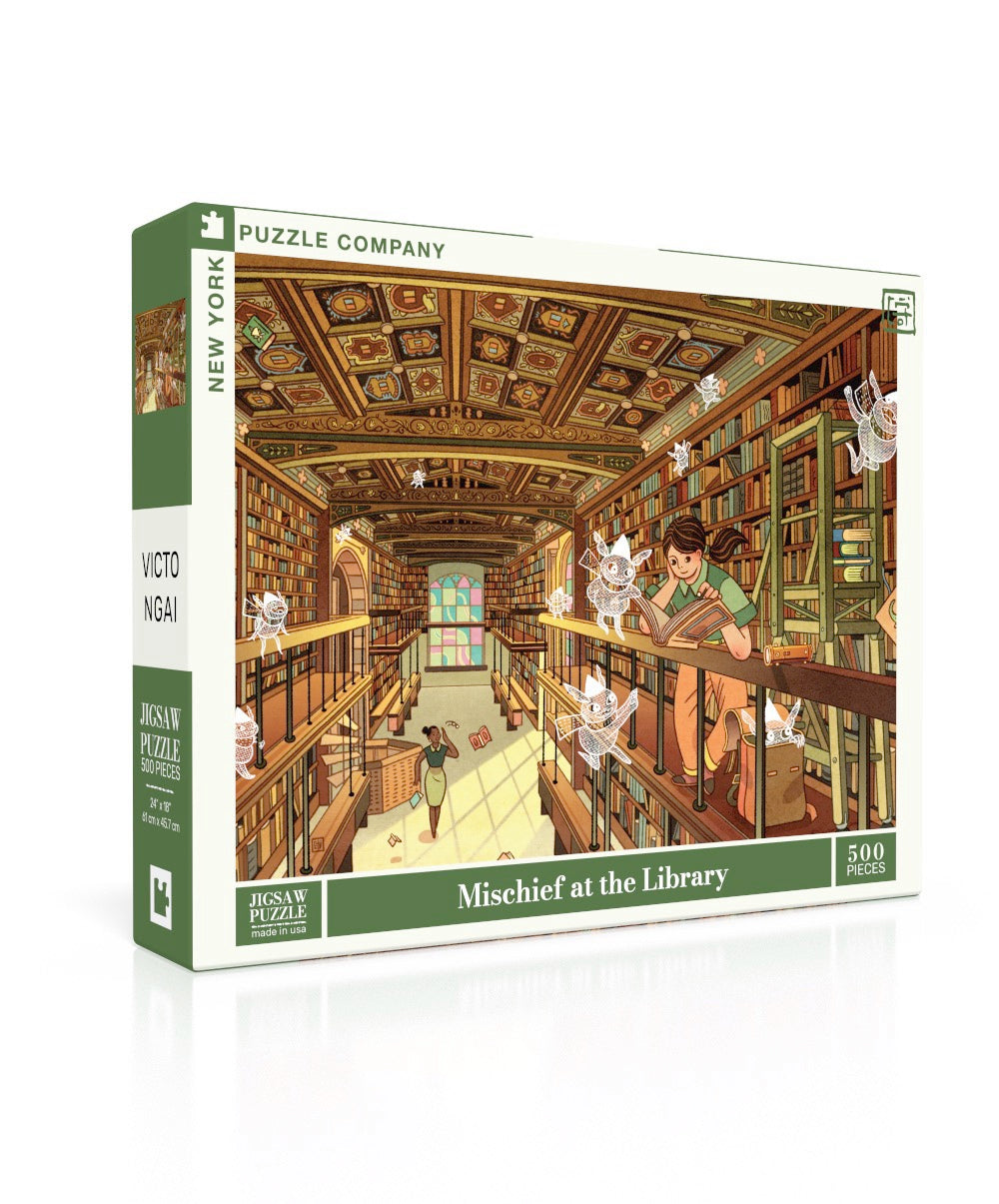 Mischief at the Library Image 1