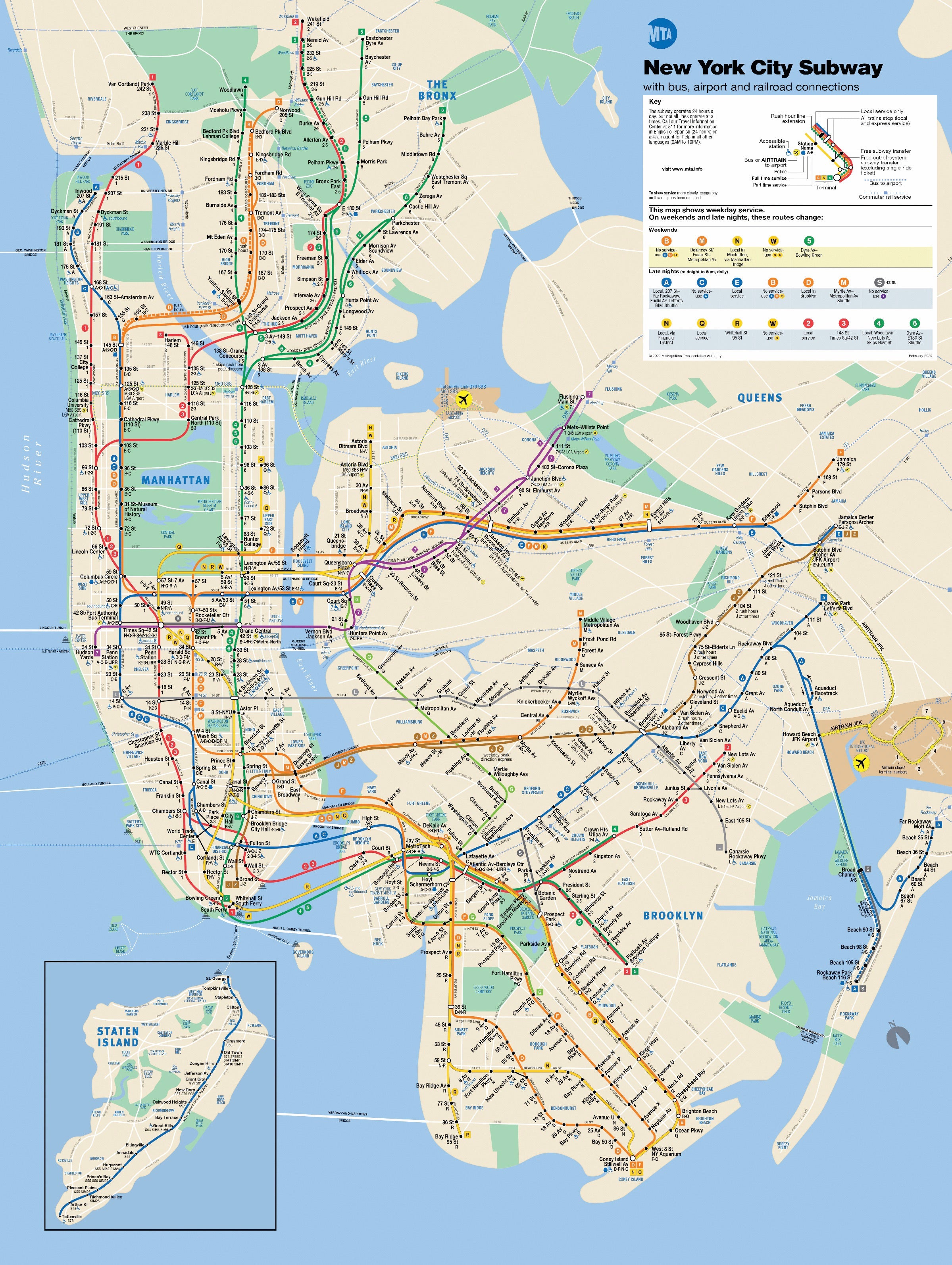 New York Subway Map Image 3