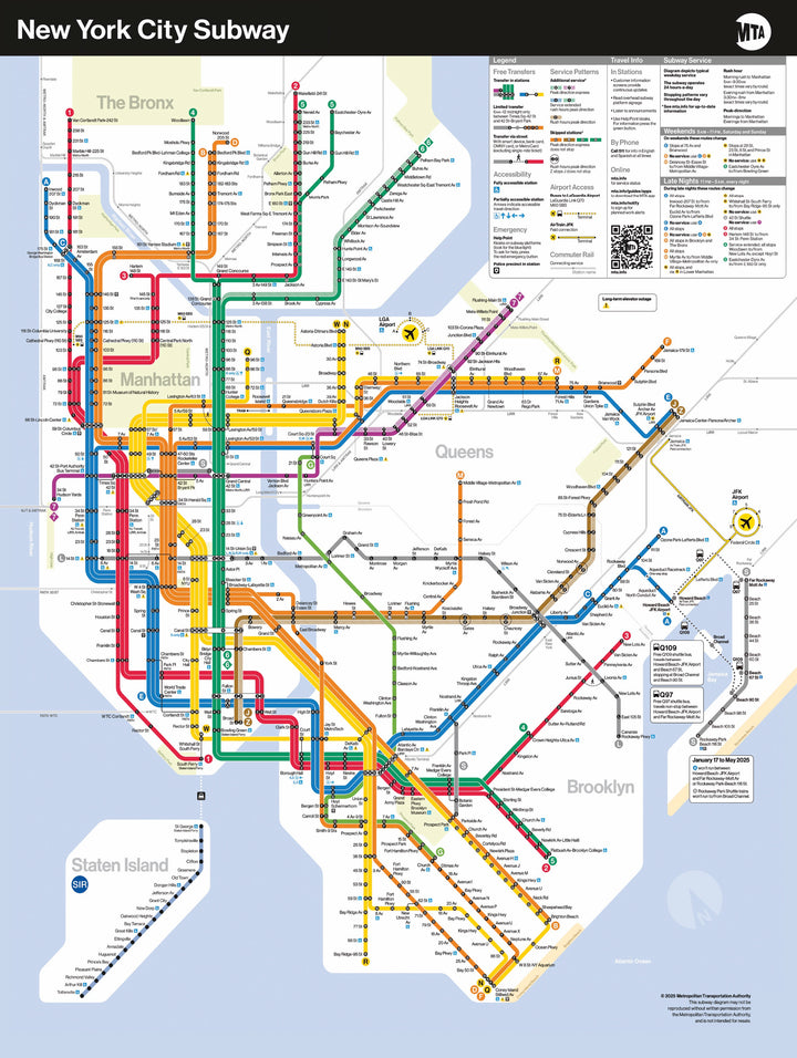 New York Subway Map Image 3