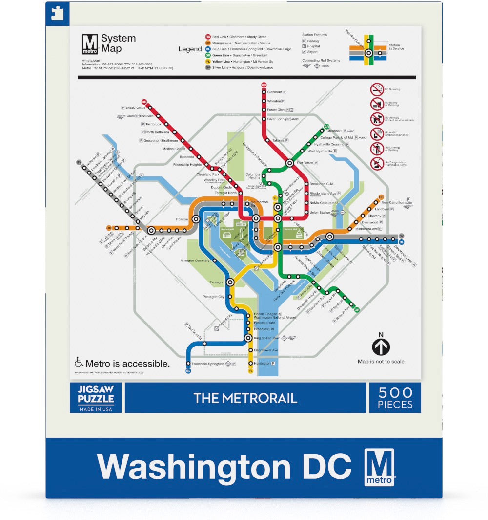 DC Metro Map Image 2