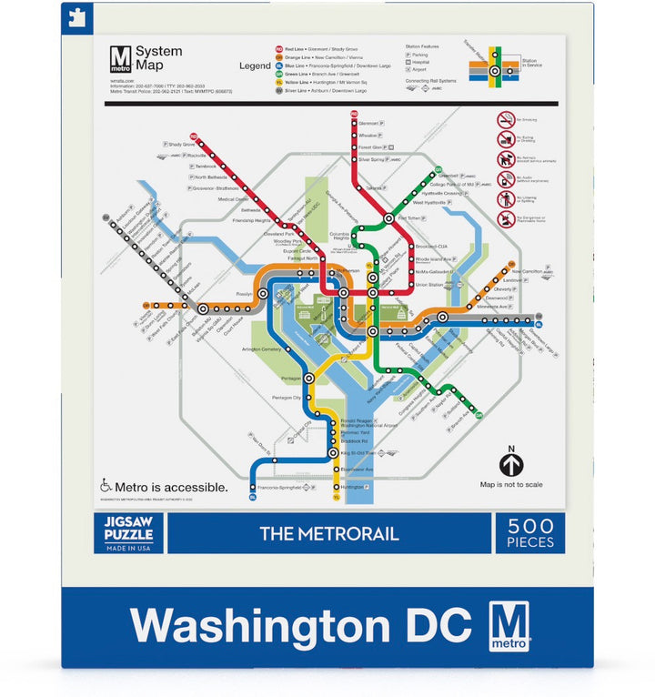 DC Metro Map Image 2