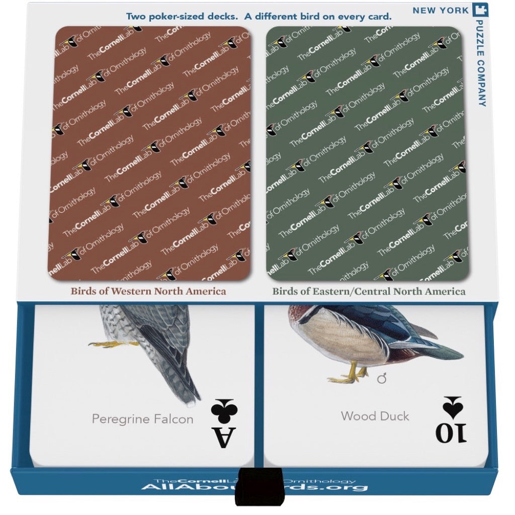 Cornell Birds Double Deck Playing Cards