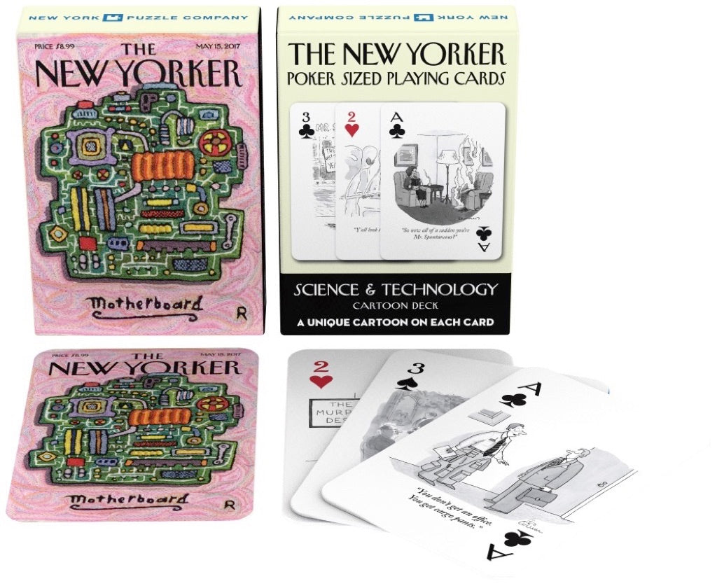 Science Cartoons Playing Cards