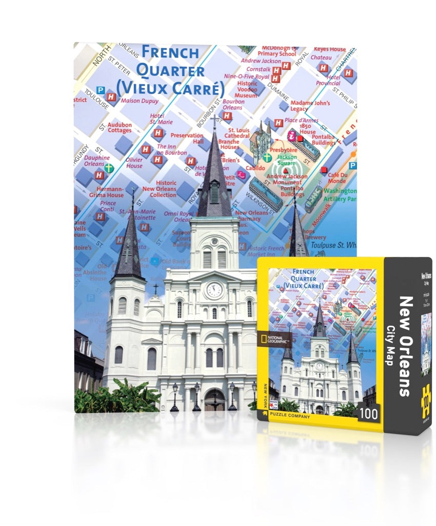 New Orleans City Map Mini